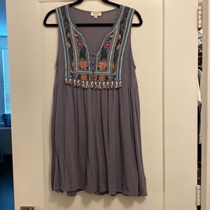 umgee embroidered dress